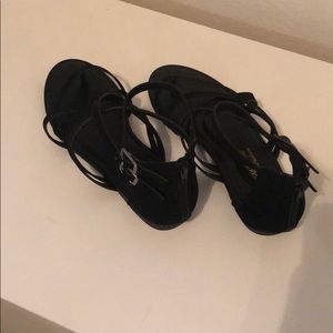 Black sandals